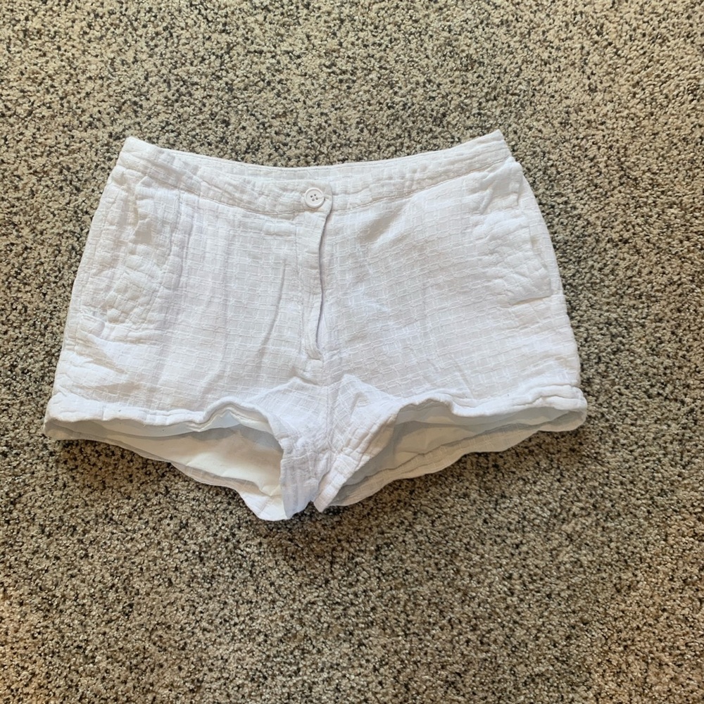 White Shorts